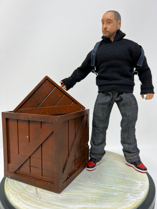 1:12th scale Large Wooden Crate